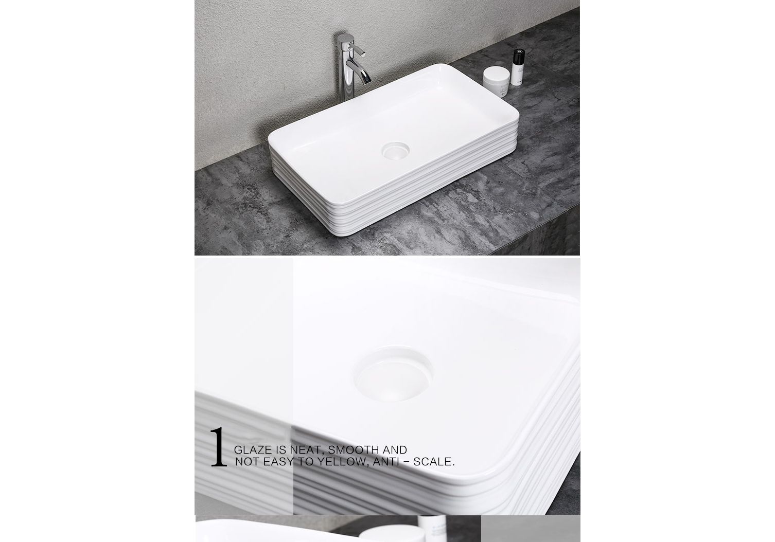 Приобрести раковина-чаша ceramalux 60 см w 1531