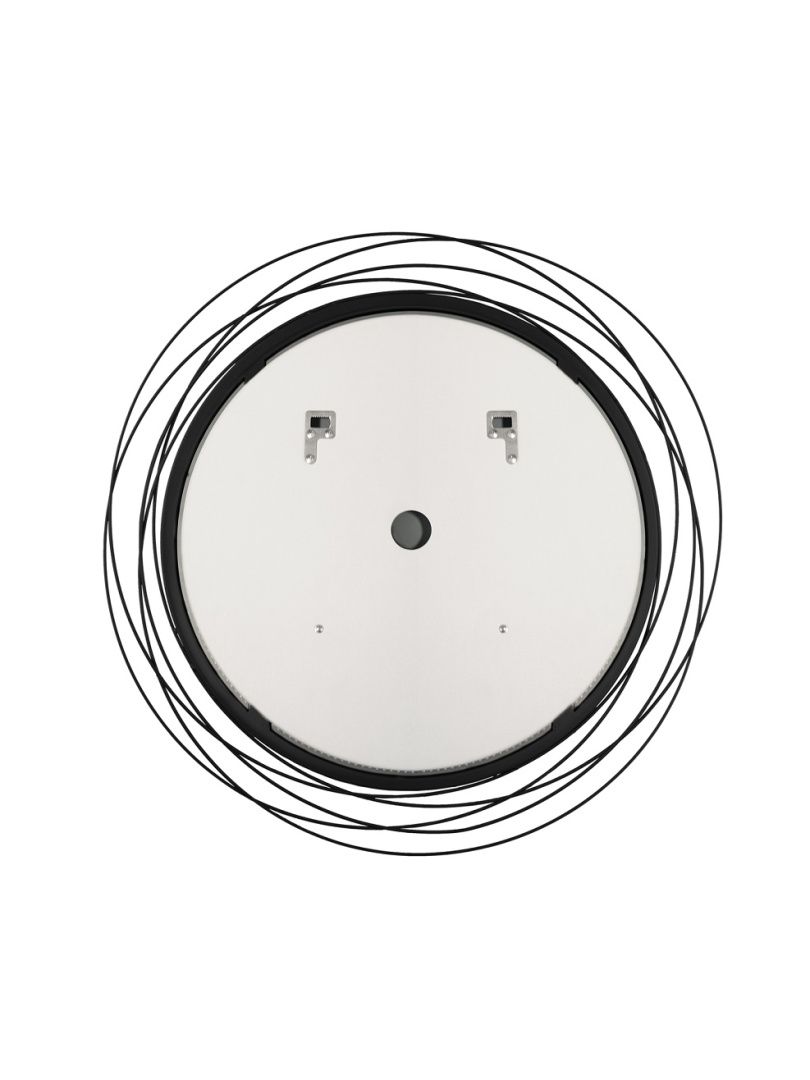 Приобрести continent зеркало с подсветкой mirel 75х75 см, сенсорный включатель, черное