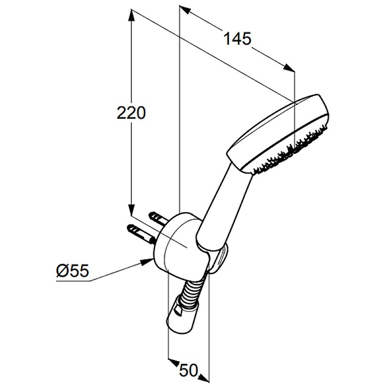 Приобрести kludi logo душевой гарнитур 1s, арт. 6801005-00