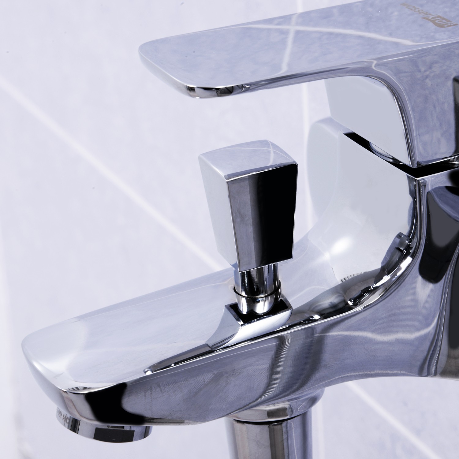 Приобрести wasserkraft смеситель для ванны salm 2701, хром