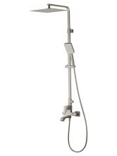 Душевая система WONZON & WOGHAND FLEX, Брашированный никель (WW-88047072-BN)