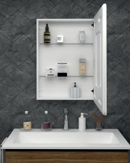 Приобрести зеркало-шкаф мирсант arena 60 с подсветкой