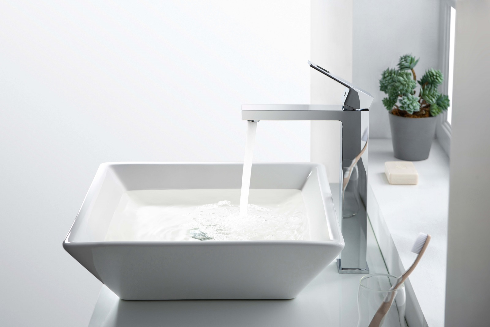 Приобрести смеситель для раковины-чаши timo briana 7111/00f хром