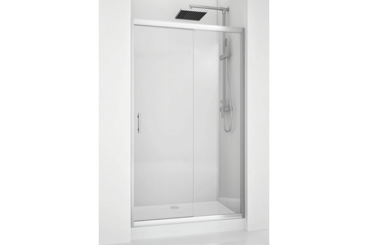 Приобрести aquanet душевая дверь alfa naa6121 140, прозрачное стекло