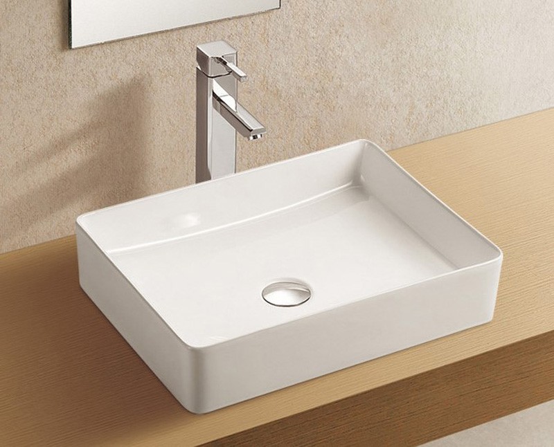 Приобрести раковина накладная azario 470*380*110 мм, белая