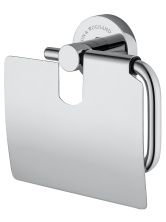 Держатель для туалетной бумаги с крышкой WONZON & WOGHAND EASY, Хром (WW-8126)
