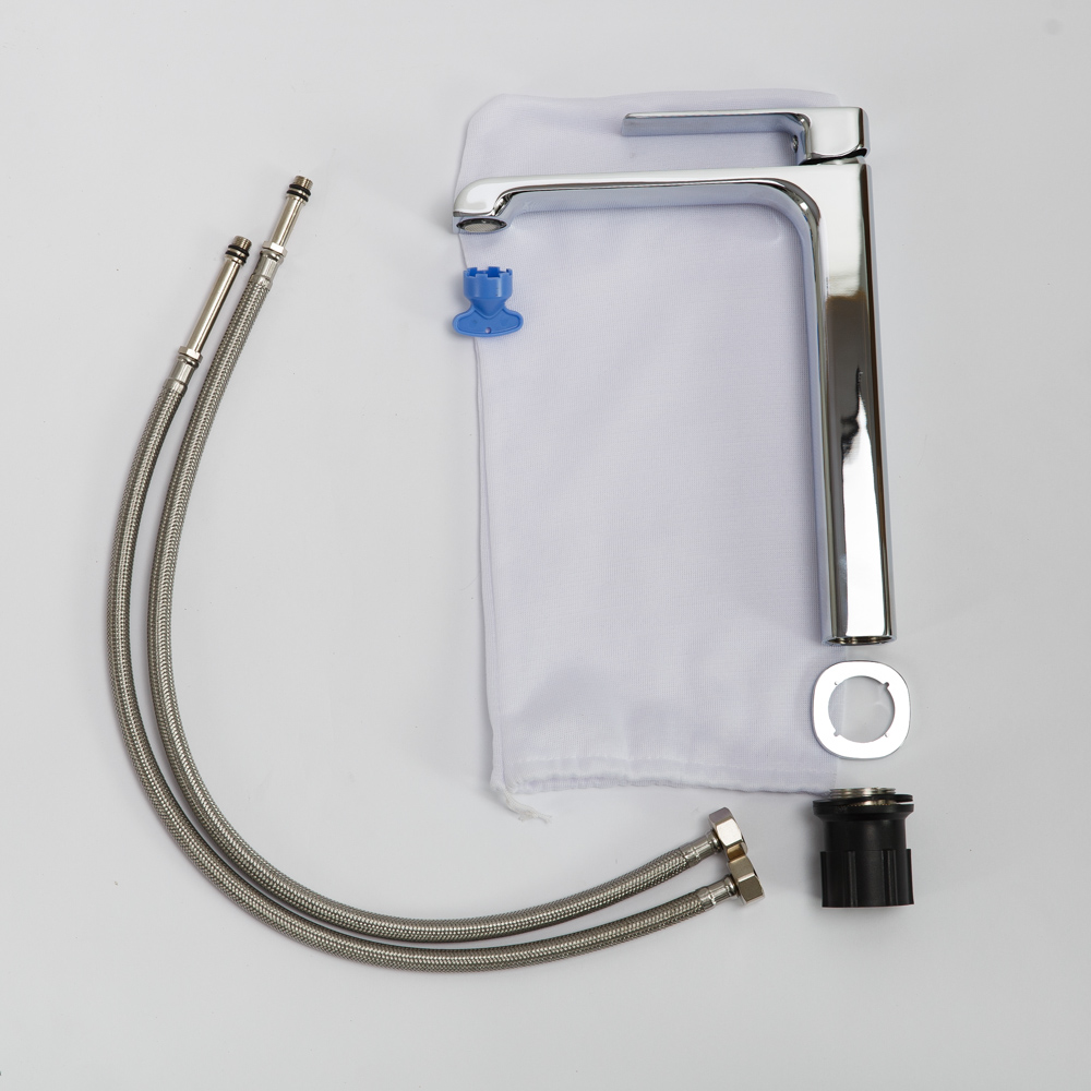 Приобрести belbagno смеситель для раковины dory, высокий, хром dor-lmc-crm