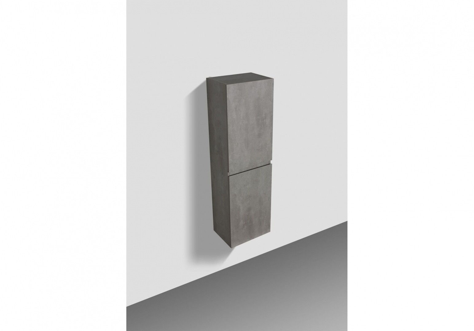 Приобрести пенал подвесной belbagno luce-1350-2a-sc-scm 35х135 см, цемент