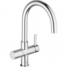 GROHE  Смеситель для кухни Blue с подключением к фильтру, хром 33251000
