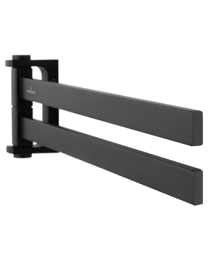 Приобрести полотенцедержатель поворотный wonzon & woghand eclipse, черный (ww-9131-bl)