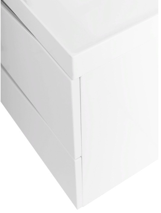 Приобрести тумба подвесная с раковиной belbagno marino-800-2c-so-bl-p 80 см, bianco lucido