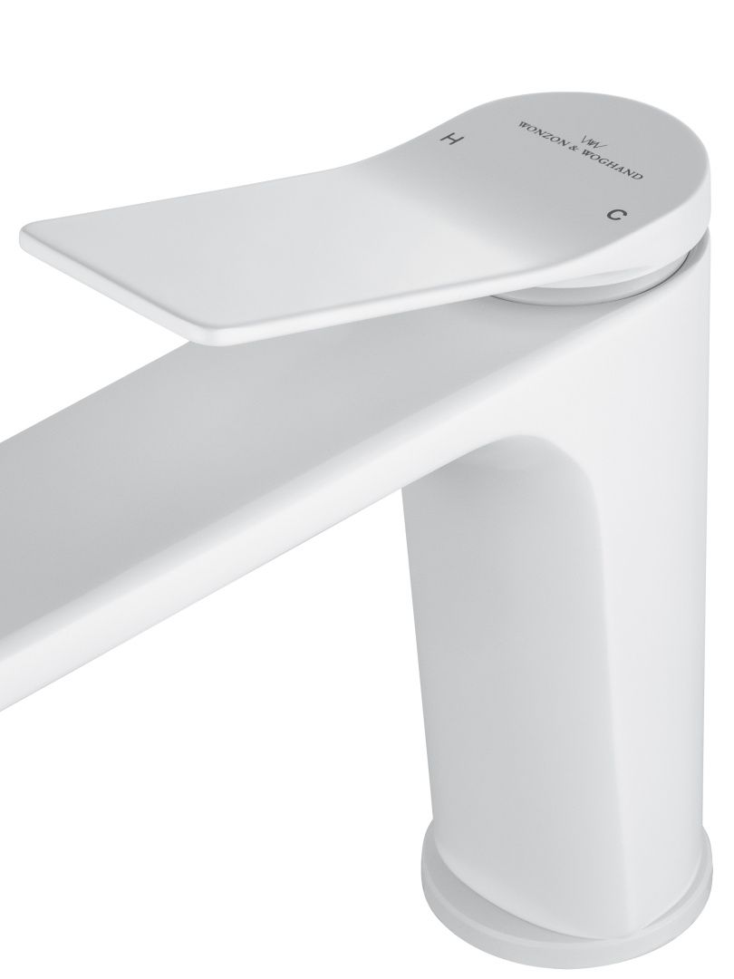 Приобрести смеситель для раковины wonzon & woghand, белый матовый (ww-xh-012-mw)