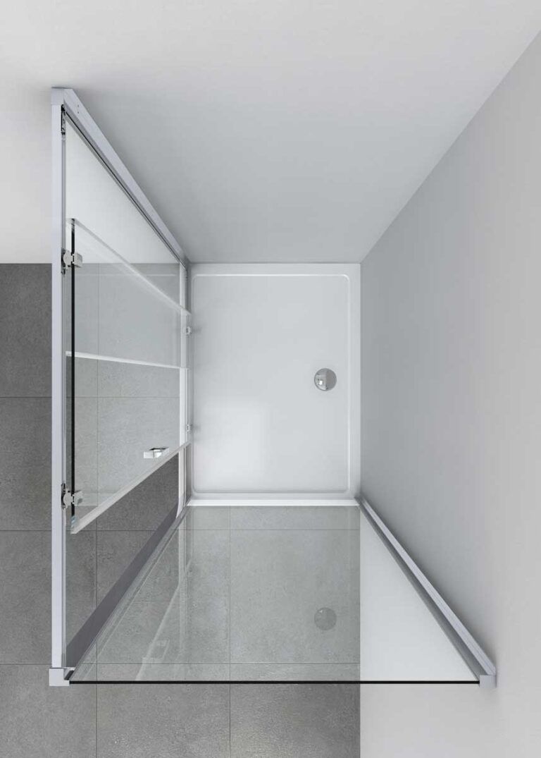 Приобрести vincea душевое ограждение alpha 80х150 см, прозрачное, хром vsr-3al8015cl