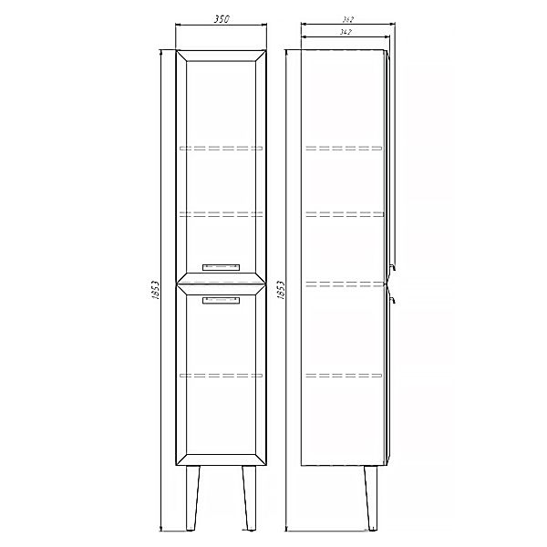 Приобрести сomforty пенал империя-35 белый глянец