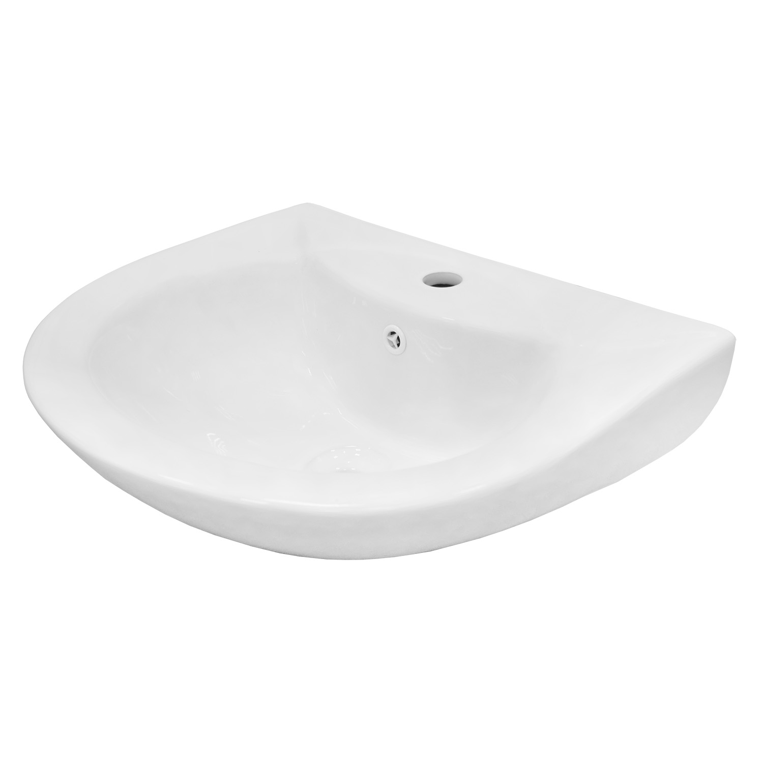 Приобрести loranto раковина с пьедесталом 530х450х825 . белая (cs-025)