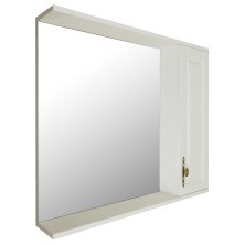 Loranto Зеркало-шкаф Janet 80 800х700х140, механизм доводчика, ольха (CS00049713)