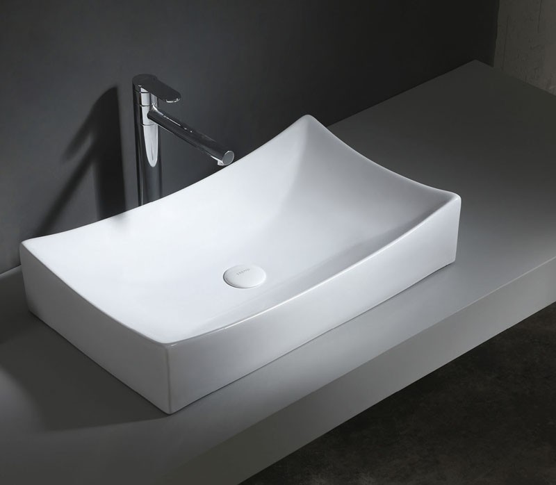 Приобрести azario раковина накладная 65,5х39.5 см, белая az416