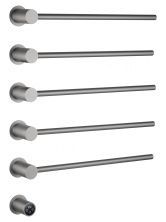 Полотенцесушитель электрический встраиваемый WONZON & WOGHAND HAMBURG, Брашированный никель (WW-AL315-BR)