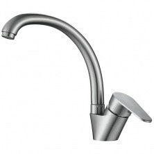 HAIBA Смеситель для кухни 245 мм, нержавеющая сталь HB-41801-2