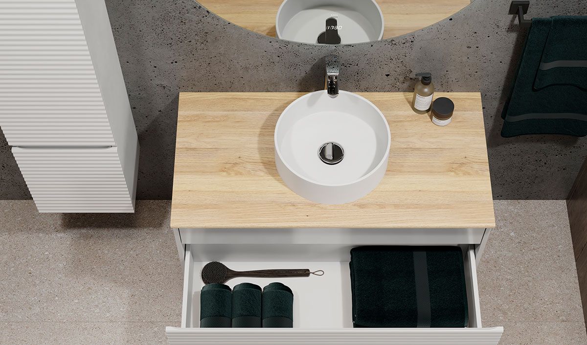 Приобрести jorno тумба подвесная cossety 100 см со столешницей, белая