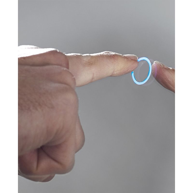 Приобрести continent зеркало с подсветкой silence 100х68 см, сенсорный включатель, белое