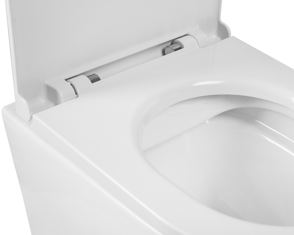 Приобрести belbagno унитаз безободковый подвесной sfera-r с сиденьем дюропласт, микролифт, белый bb046chr/bb902sc