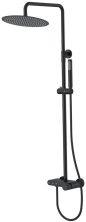 Boheme Душевая система Stick, черная 128-BB.3