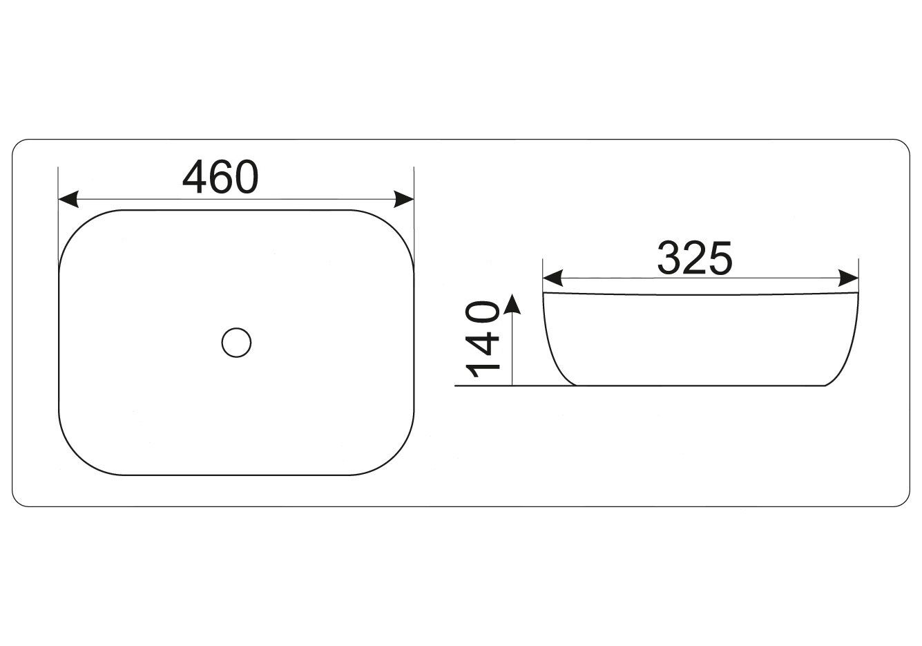 Приобрести раковина-чаша ceramalux 45 см d1333h022, золото