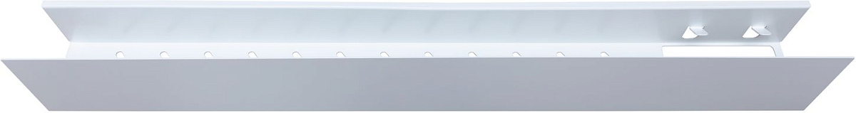 Приобрести aquanet полка магнум 90x12 см белая матовая, с крючками 00302234