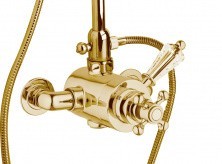 CEZARES Смеситель для душа VINTAGE с термостатом, золото VINTAGE-D-T-03/24-Sw