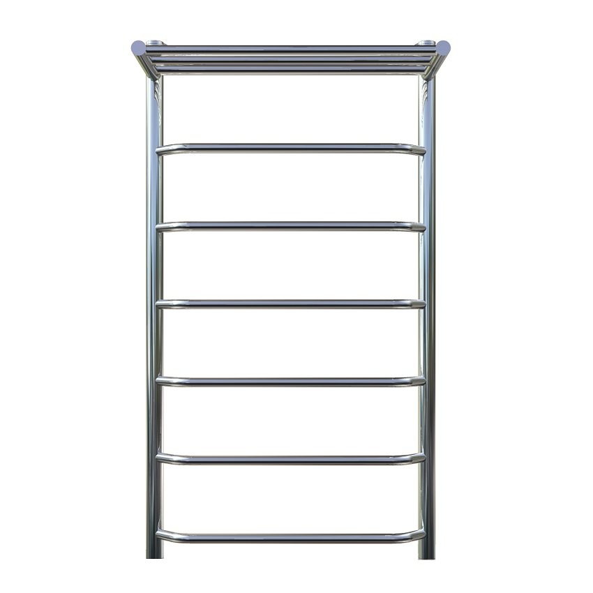 Приобрести тругор водяной полотенцесушитель браво п7 500x1000 мм нк1 с полкой, хром 00-00021816