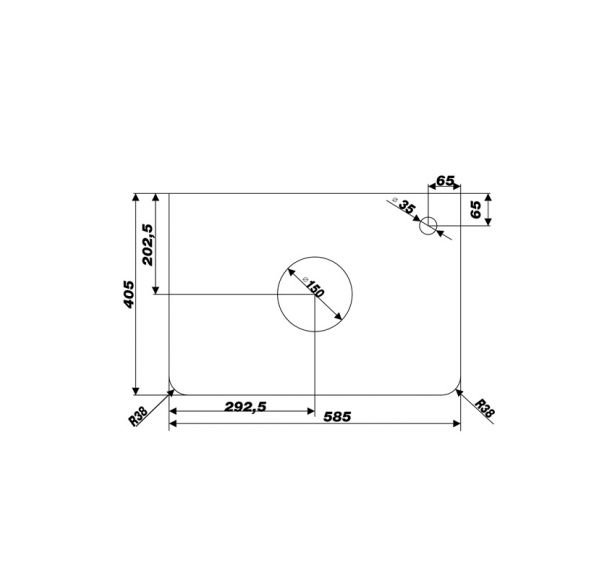 Приобрести mirsant столешница grey 60 см, серая ут000077614