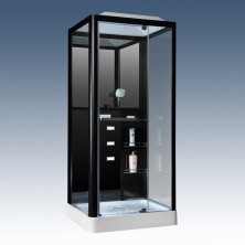 Loranto Гидробокс Selak CS 126-3A L 90х100х215 см черная