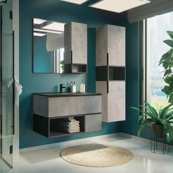 Приобрести сomforty пенал "франкфурт-40" бетон светлый