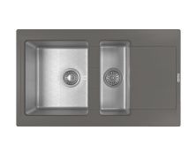 Florentina Кухонная мойка Комби 860х51 см, серый шелк