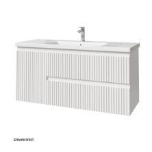 Caprigo Тумба с раковиной FORTE-Smalty TYPE 120 см, левая, белая