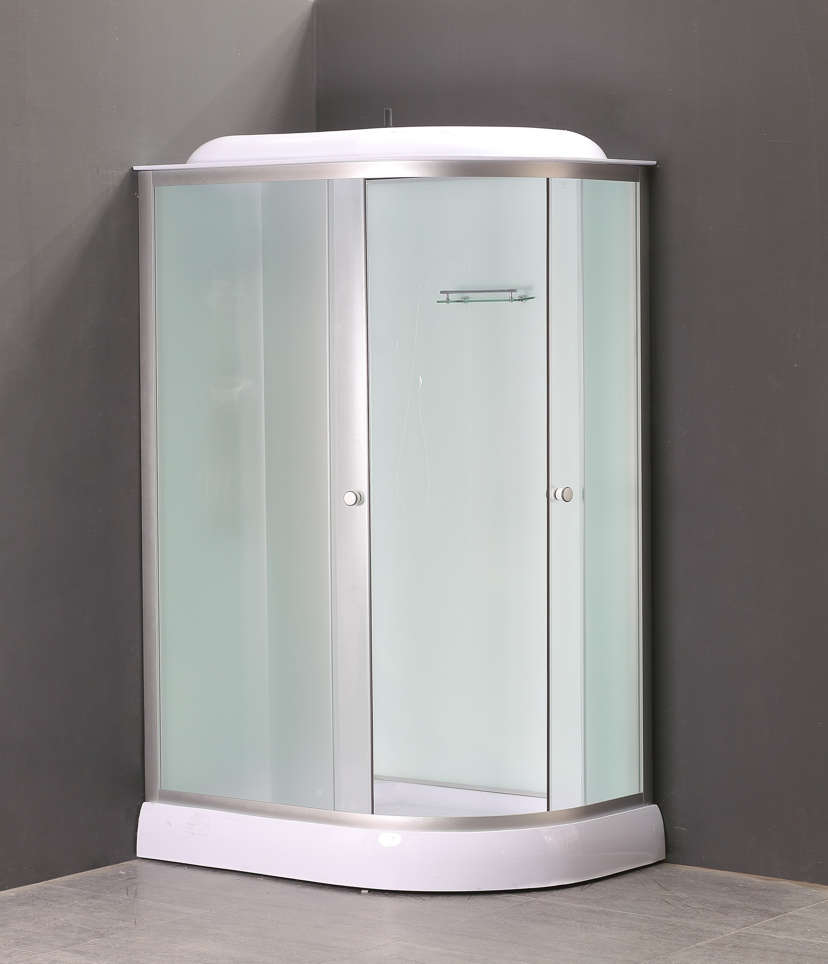 Приобрести loranto душевая кабина sunway 120х80х215 с низким поддон 13 см, белое закаленное стекло 4 мм профиль хром (cs-66121l f 120)