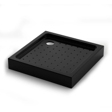Veconi Душевой поддон Tezeo Acrylic 80x80 см, черный TZ52B-80-C5