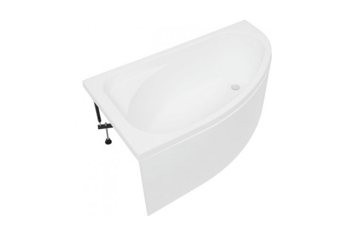 Приобрести aquanet акриловая ванна mia 140x80 см, белая, левая