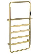 Полотенцесушитель электрический WONZON & WOGHAND DÜSSELDORF, Брашированное золото (WW-A203-BG)