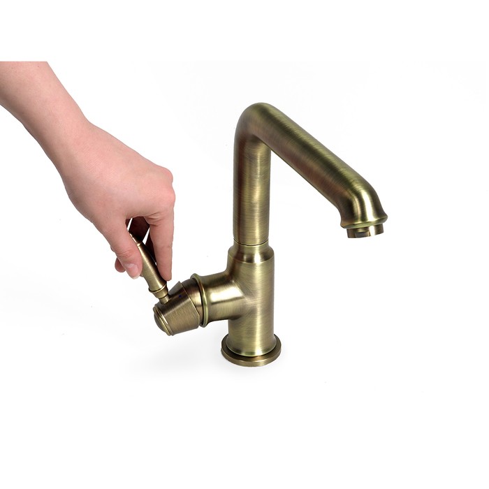 Приобрести iddis смеситель для кухни loft 245мм, бронза lofbrl0i05