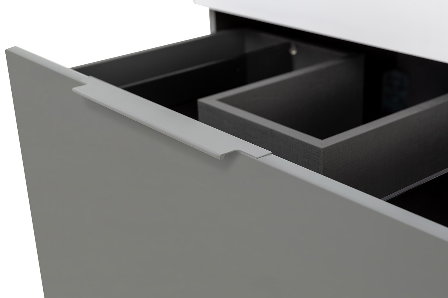 Приобрести cezares тумба подвесная с раковиной premium 70 см grigio nuvola, серая 55399