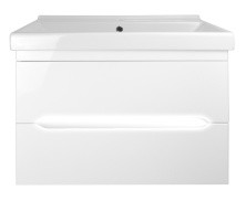 Loranto Тумба подвесная с раковиной Арфа 80/2 80х60 см, (CS00044715)