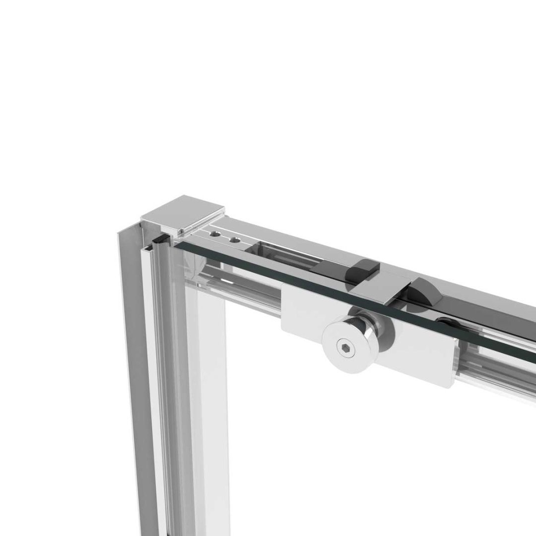 Приобрести vincea душевая дверь slim soft 110 см, прозрачное, хром vds-1ss110cl