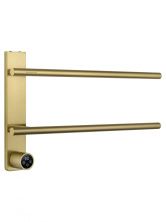 Полотенцесушитель электрический WONZON & WOGHAND NÜRNBERG, Брашированное золото (WW-AL342-BG)