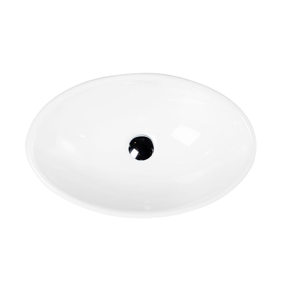 Приобрести belbagno накладная раковина 53х33 см, белая bb1147