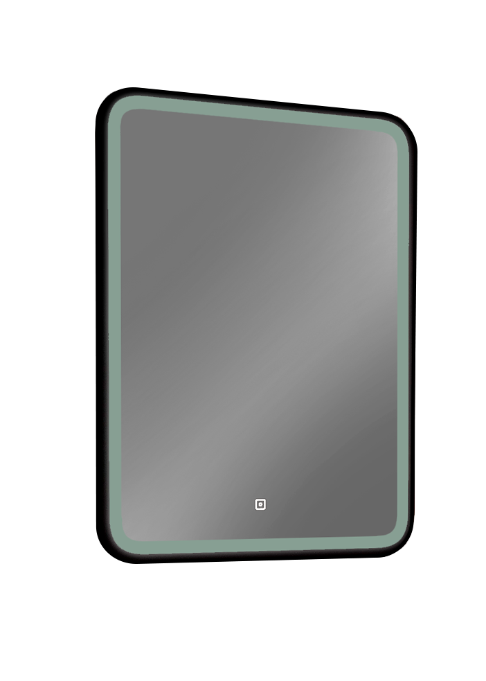 Приобрести mirsant зеркало premier black 60х80 см, с подсветкой ут000070011