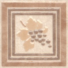 Декор напольный Kerama Marazzi Вилла Флоридиана Светлый беж 7,2x7,2