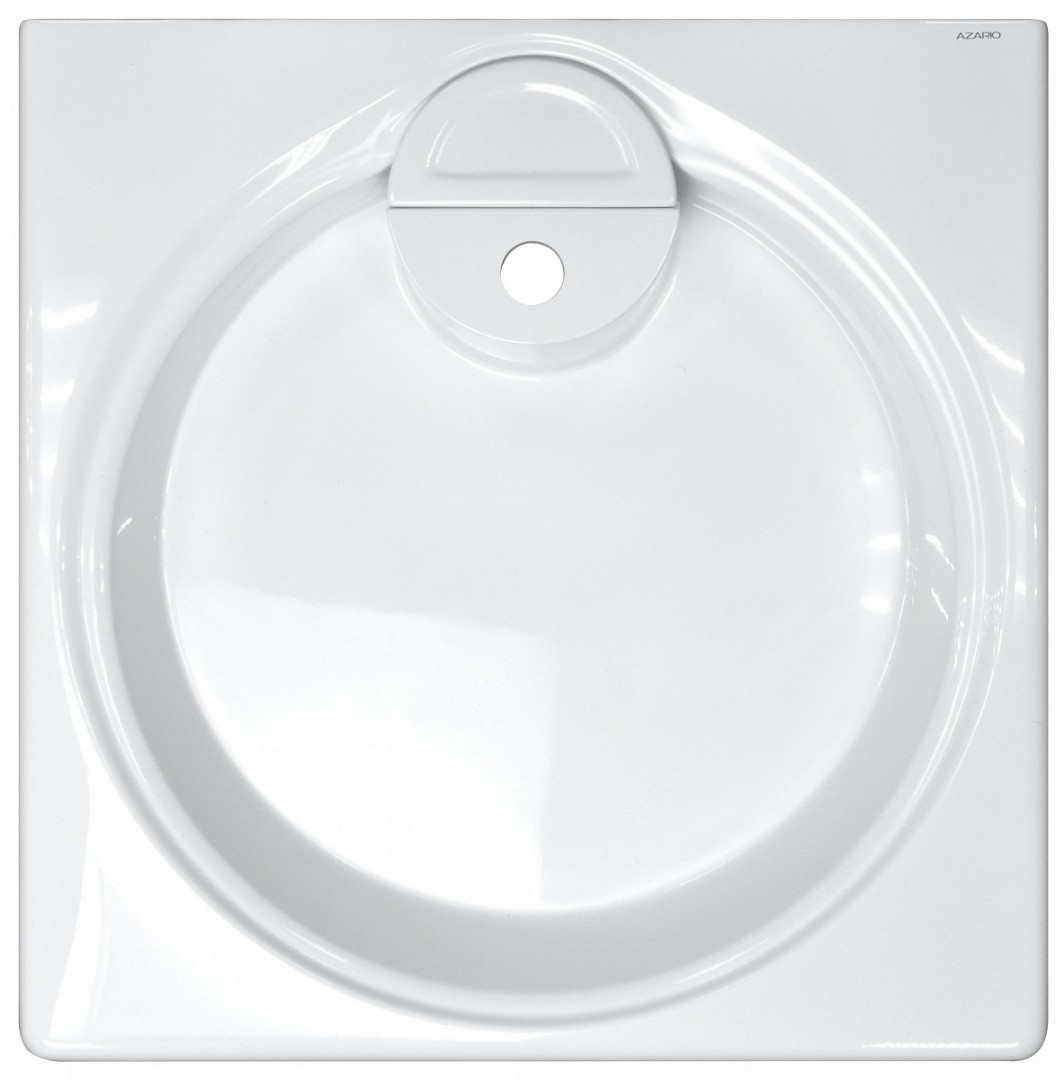 Приобрести раковина над стиральной машиной azario lindi 59,7х59,5 с сифоном fr-00000805