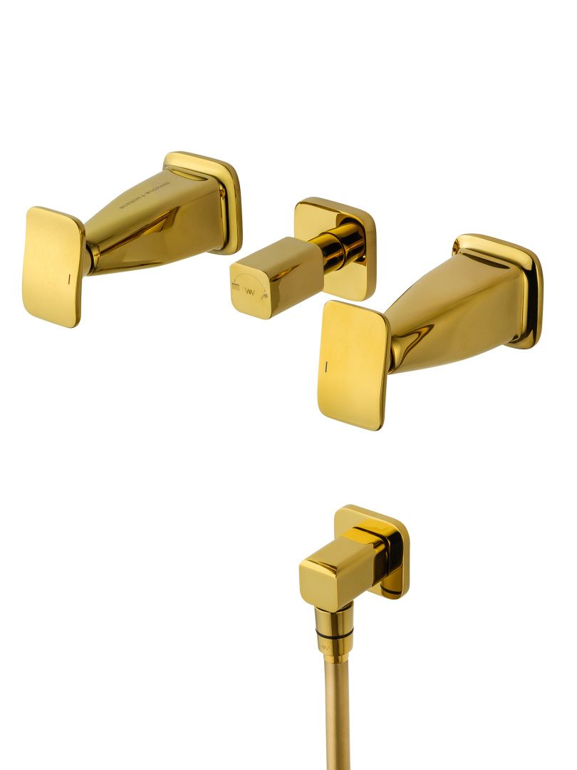 Приобрести душевая система встраиваемая wonzon & woghand shakespeare, темное золото (ww-654701-dg)